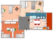 Visualizza la planimetria dell'appartamento